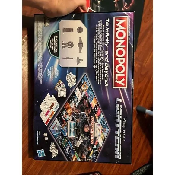 New!!  Buzz Lightyear Monopoly Game ￼ - Picture 2 of 4